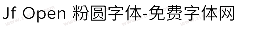 Jf Open 粉圆字体字体转换